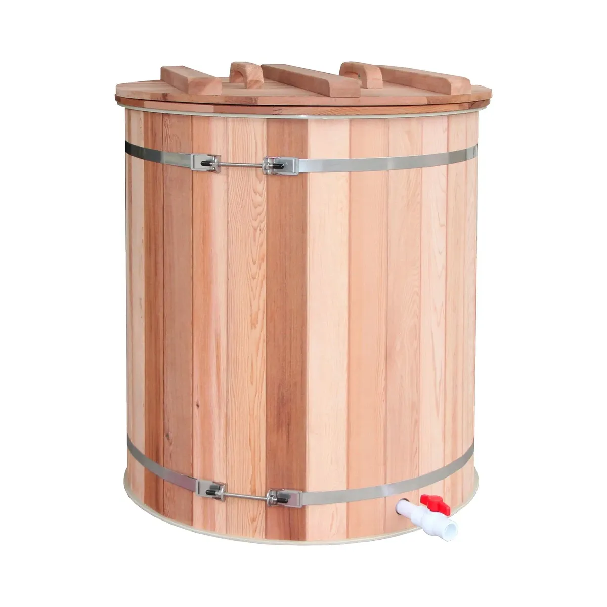 Bain froid Hanko rond 80 cm, cuve inox et groupe froid, vue 7 sur 10