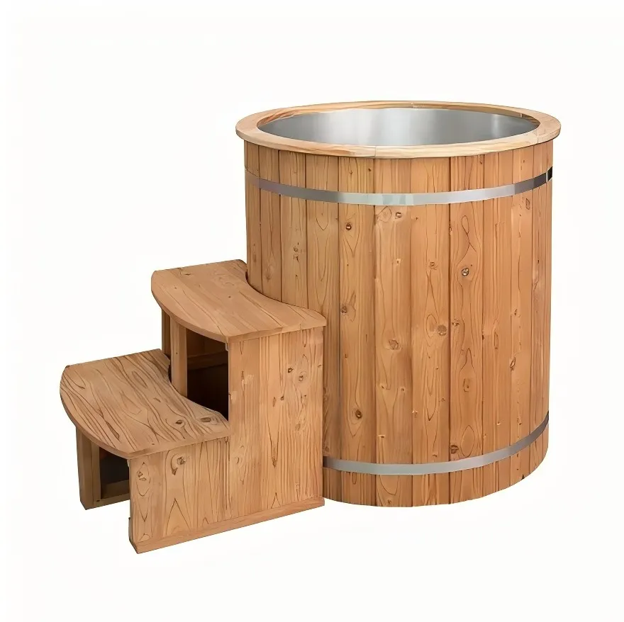 Bain froid Ivalo rond 80 cm, cuve inox et groupe froid, vue 4 sur 10