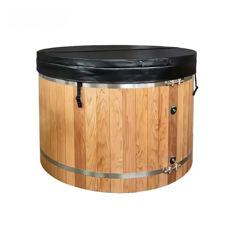Bain froid Kalix rond 140 cm, cuve inox, vue 10 sur 10