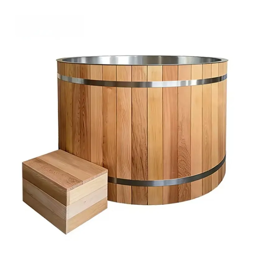 Bain froid Kalix rond 140 cm, cuve inox, vue 5 sur 10