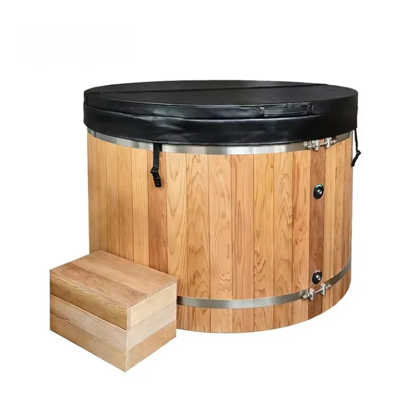 Bain froid Kalix rond 140 cm, cuve inox, vue 6 sur 10