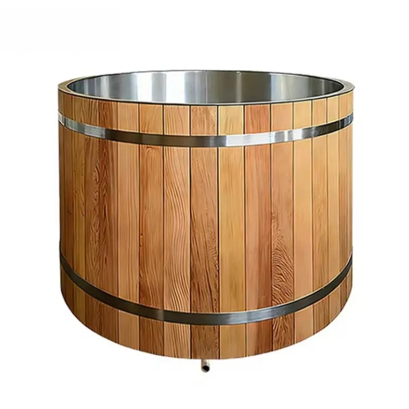 Bain froid Kalix rond 140 cm, cuve inox, vue 7 sur 10
